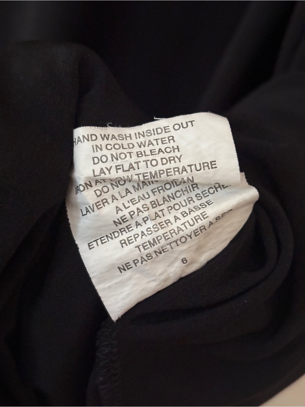 Sympli Nu Tank Lagenlook Dress Size 18 Slinky Jersey Black A Line Sleeveless - Picture 9 of 16